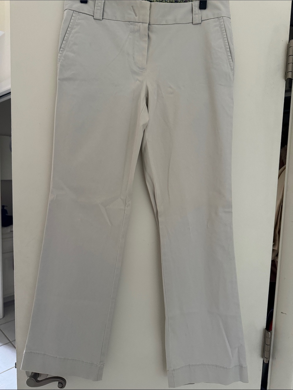 J. Crew Light Khaki Trousers